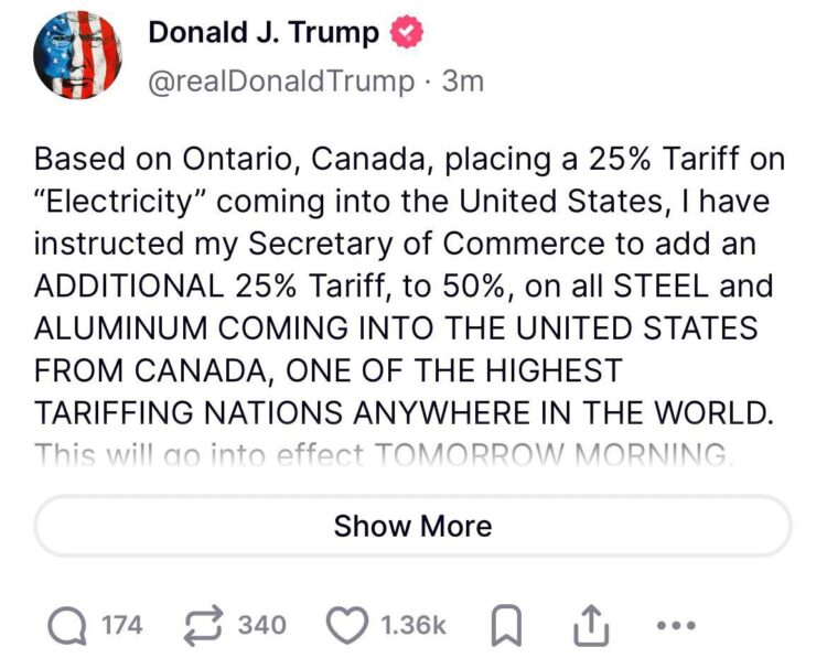 Crise commerciale entre les États-Unis et le Canada : L’escalade des tensions tarifaires